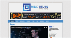 Desktop Screenshot of mbrainsolutions.com
